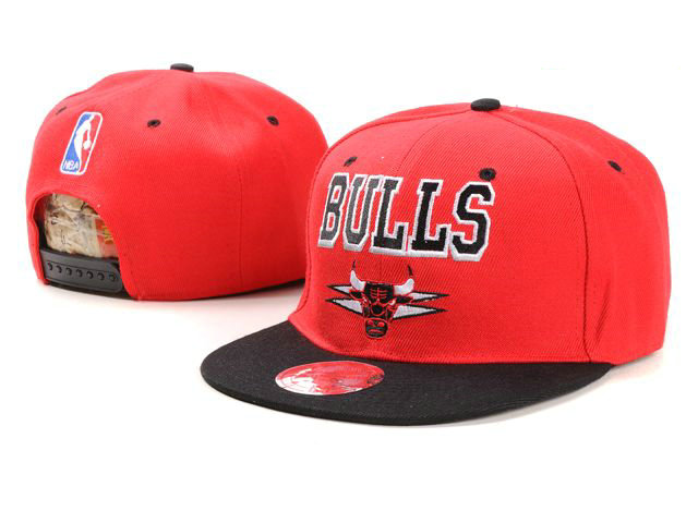 NBA Chicago Bulls M&N Snapback Hat NU01
